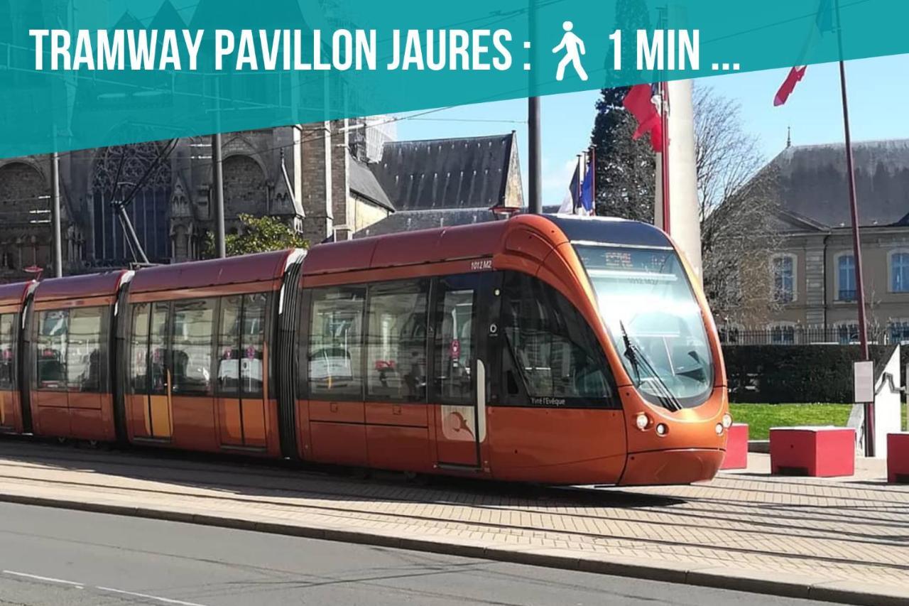 Tramway 8 Jaures Cosy Proche Gare Apartamento Le Mans Exterior foto